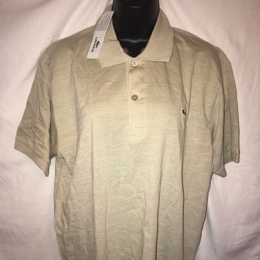 Men’s Lacoste polo shirt new with tags
